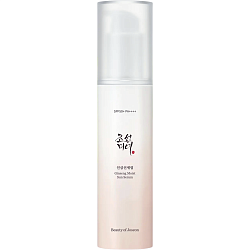 Солнцезащитная сыворотка для лица с женьшенем GINSENG MOIST SUN SERUM SPF50+ PA++++