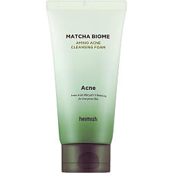 Пенка для умывания с чаем матча и пробиотиками MATCHA BIOME AMINO ACNE CLEANSING FOAM