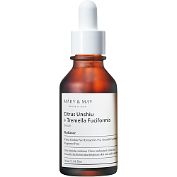 Осветляющая сыворотка для лица против пигментации CITRUS UNSHIU + TREMELLA FUCIFORMIS SERUM