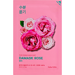 Увлажняющая тканевая маска для лица с розой PURE ESSENCE MASK SHEET DAMASK ROSE