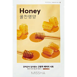 Смягчающая тканевая маска для лица с мёдом AIRY FIT SHEET MASK HONEY