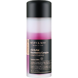 Двухфазная крем-эссенция для лица с ежевичным комплексом VEGAN BLACKBERRY COMPLEX CREAM ESSENCE